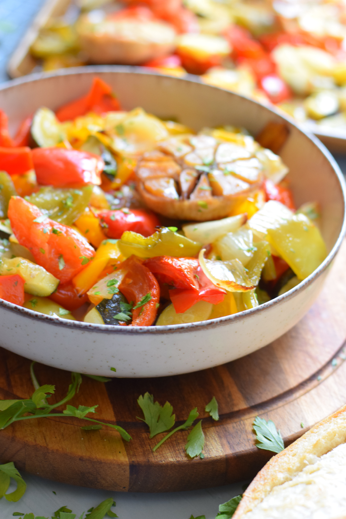 Sheet Pan Roasted Mediterranean Vegetables - Julia's Cuisine