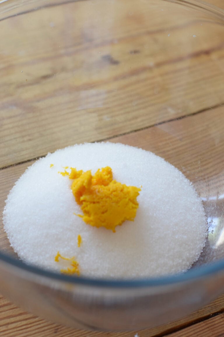 Orange Sour Cream Cake - Julia's Cuisine