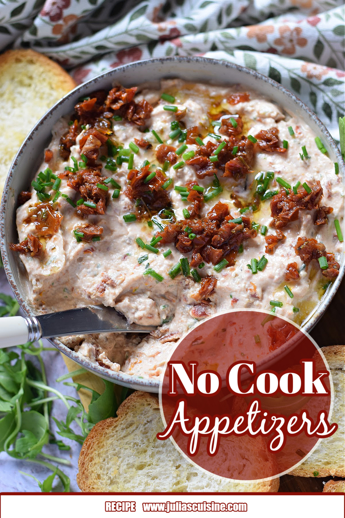 No Cook Appetizers - Julia's Cuisine