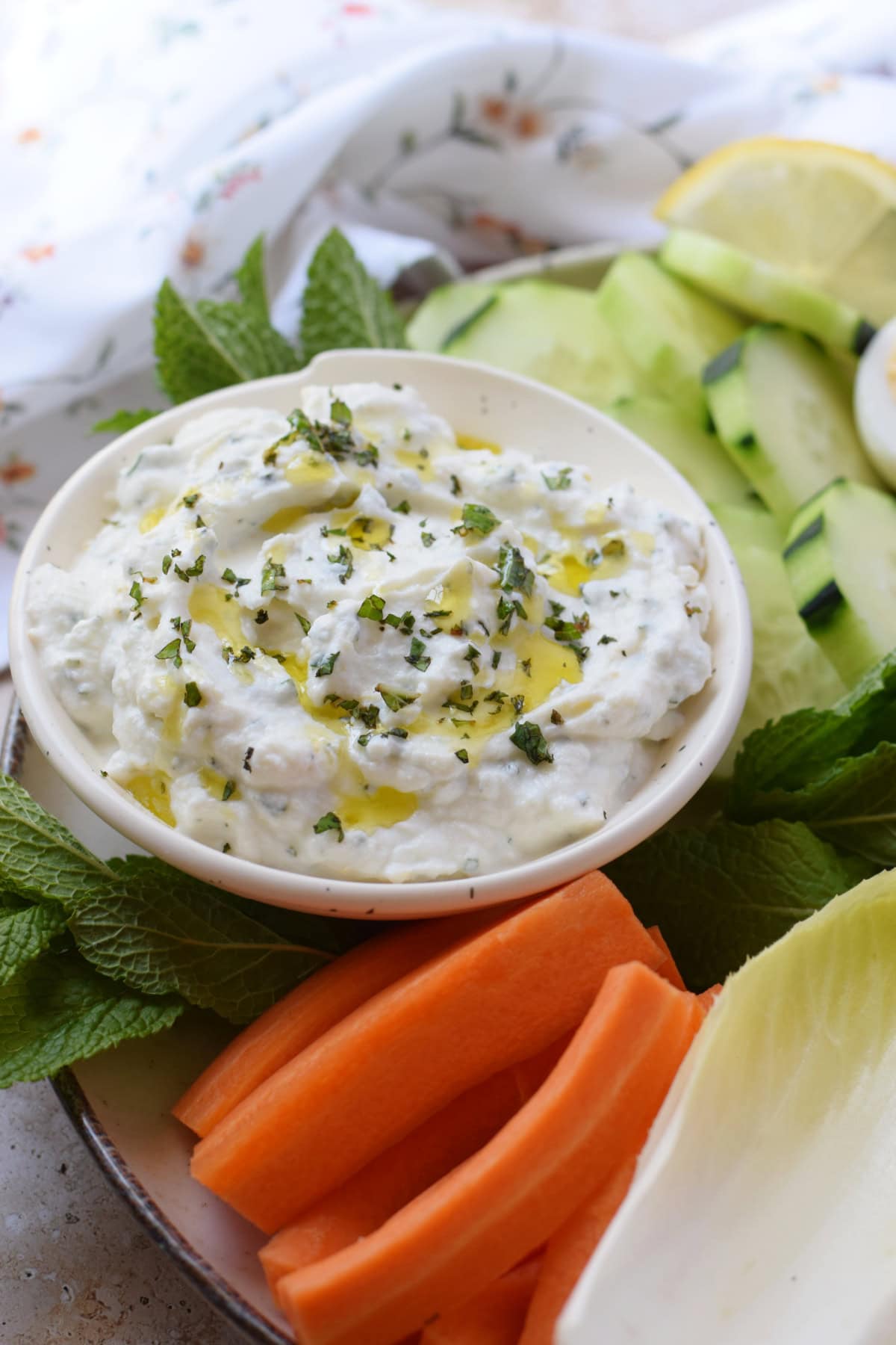 Summer Ricotta Dip Lemon Ricotta Dip - Julia's Cuisine