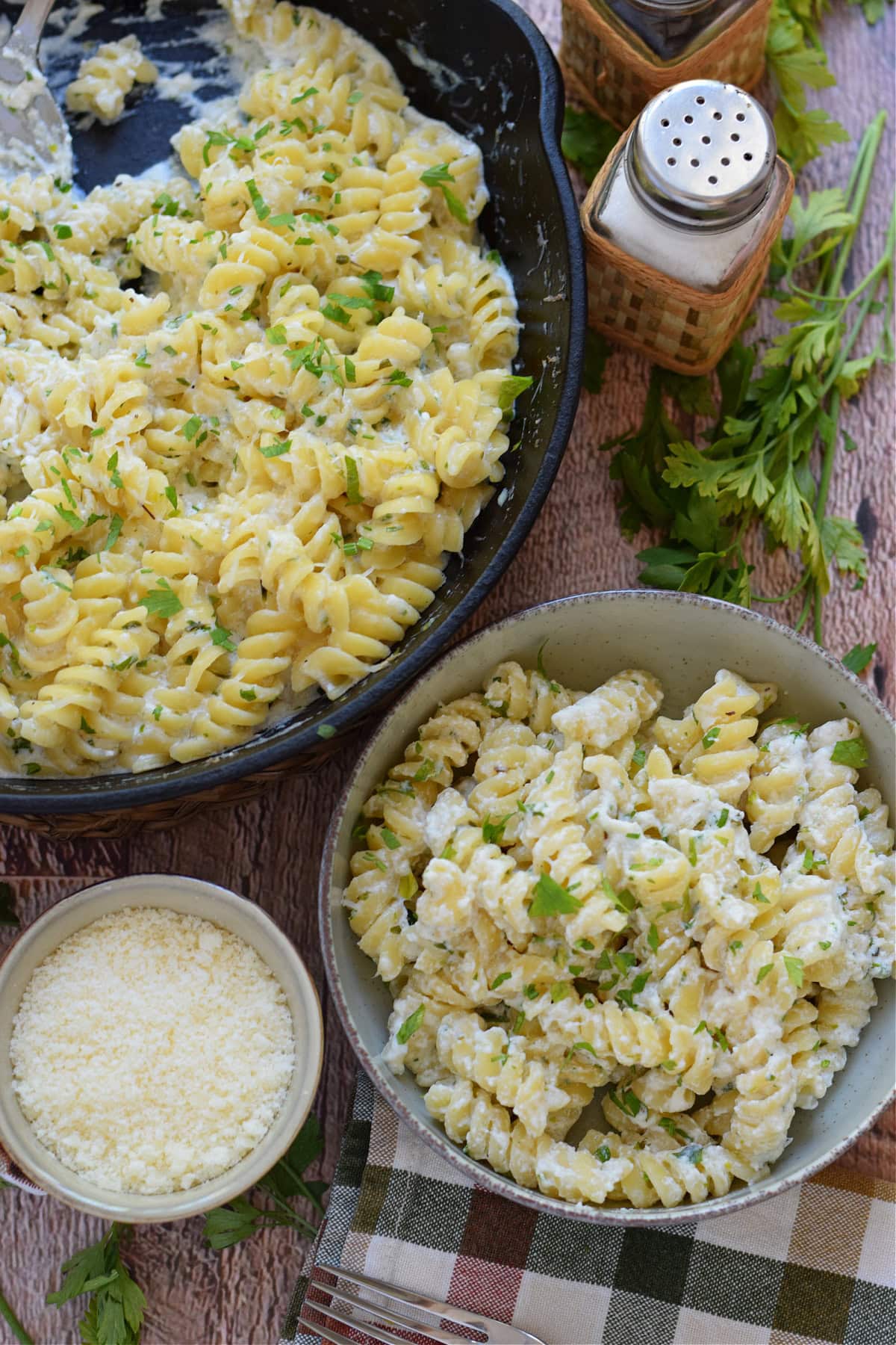 Pasta Ricotta Recept Creamy Pasta with Ricotta - Julia's Cuisine