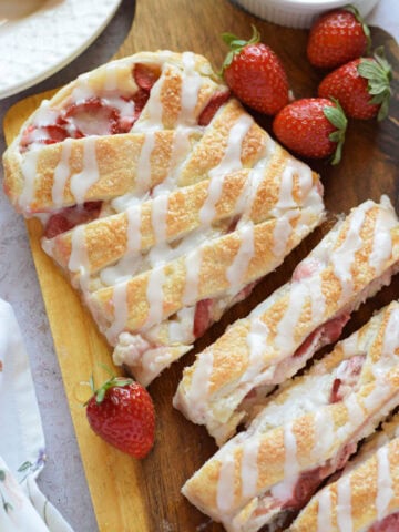 Puff pastry danish.