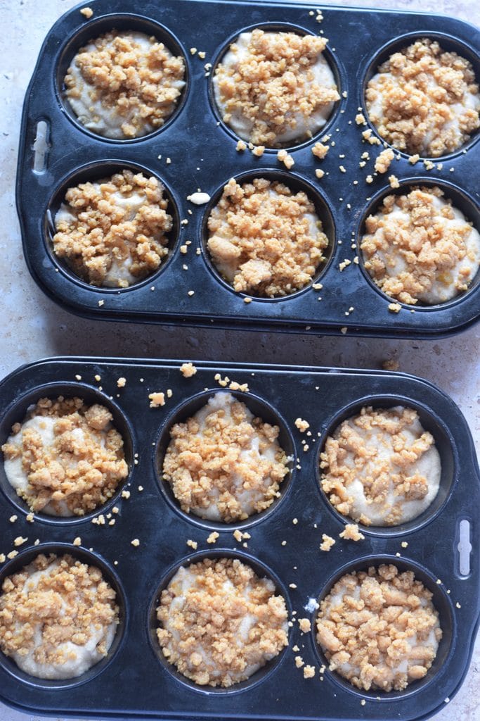 Ready to bake muffins.