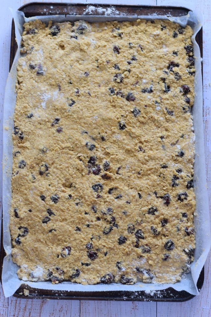 Ready to bake cookie bars.